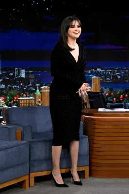 Selena Gomez - The Tonight Show with Starring Jimmy Fallon in New York 12/05/22