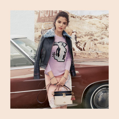 Selena Gomez - Coach Fall Winter 2018
