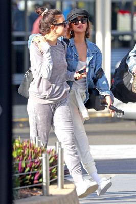 Selena Gomez at Sydney Airport 03/19/2018