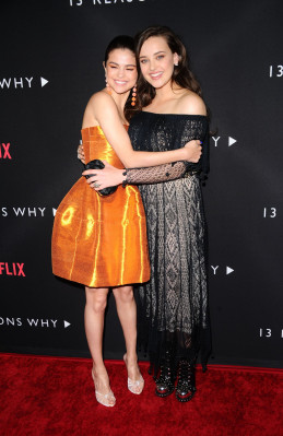Selena Gomez on Red Carpet – “13 Reasons Why” TV Series Premiere in LA