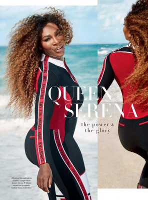 Serena Williams in Harper’s Bazaar, UK July 2018