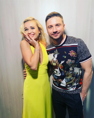 Полина Гагарина и Сергей Лазарев