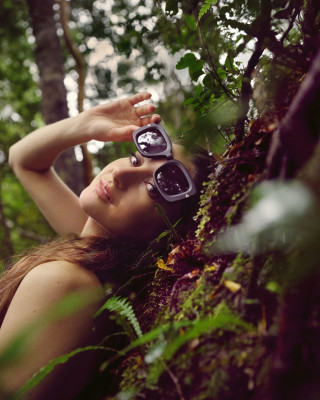 Shailene Woodley by Javiera Eyzaguirre for Karün Eyewear // 2021
