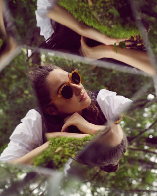 Shailene Woodley by Javiera Eyzaguirre for Karün Eyewear // 2021