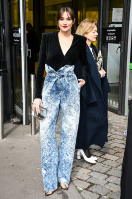 Shailene Woodley – Balmain Fashion Show in Paris