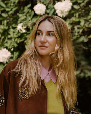 Shailene Woodley for Bustle September 2024 by Katie Mccurdy