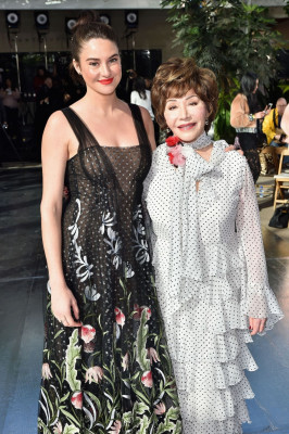Shailene Woodley- JNSQ Rose Cru Debuts Alongside Rodarte FW/19 Runway Show