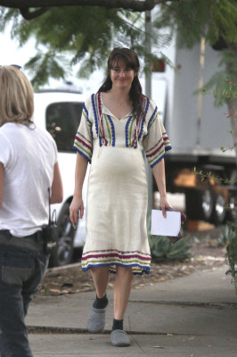 Shailene Woodley – On the set of the new untitled Drake Doremus movie in LA