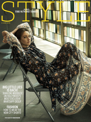Shailene Woodley – The Sunday Times Style Magazine 06/02/2019