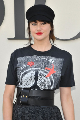 Shailene Woodley at Christian Dior Show at Paris Fashion Week 09/24/2018  