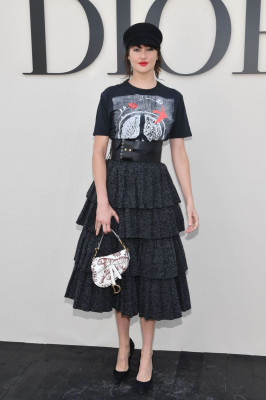 Shailene Woodley at Christian Dior Show at Paris Fashion Week 09/24/2018  