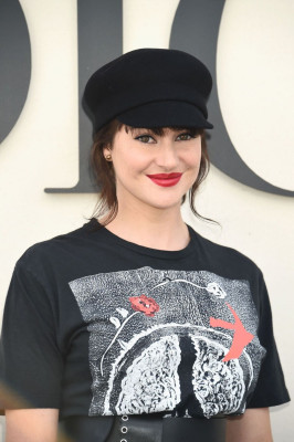 Shailene Woodley at Christian Dior Show at Paris Fashion Week 09/24/2018  