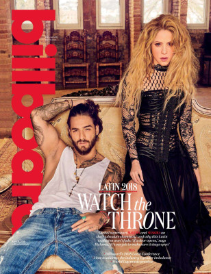 Shakira - Billboard Magazine April 2018