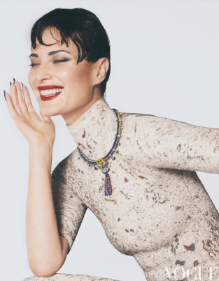 Shalom Harlow ~ Vogue China November 2023 by Ned Rogers