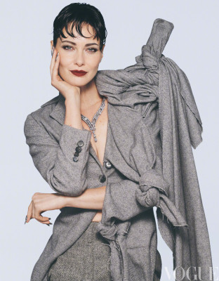 Shalom Harlow ~ Vogue China November 2023 by Ned Rogers