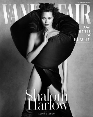 Shalom Harlow for Vanity Fair Italy October 2023