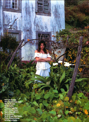 Shana Zadrick ~ WOMAN Magazine May 1994 by Alex Chatelain