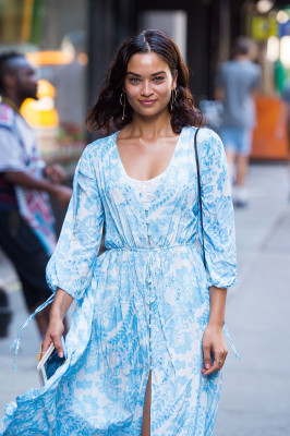 Shanina Shaik Style – Out in New York City 