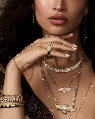 Shanina Shaik for Jacquie Aiche