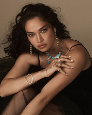 Shanina Shaik for Jacquie Aiche