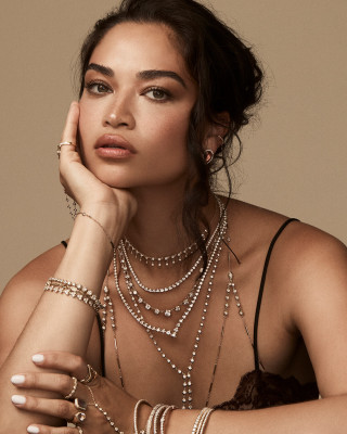 Shanina Shaik for Jacquie Aiche