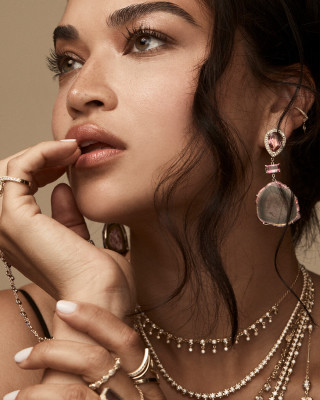 Shanina Shaik for Jacquie Aiche