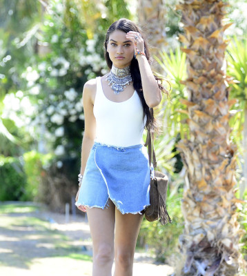 Shanina Shaik at Coachella 2018