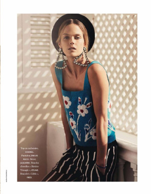 Shannan Click ~ Elle France January 2015