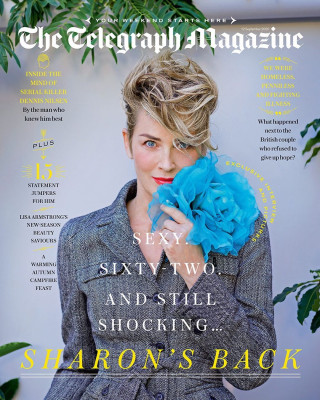 Sharon Stone for The Telegraph // September 2020