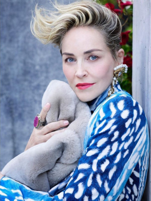 Sharon Stone for The Telegraph // September 2020