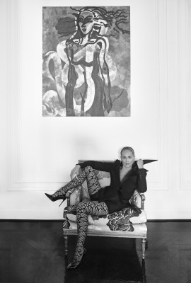 Sharon Stone ~ Harper&#039;s Bazaar España 09-2025 by  Eric Michael Roy