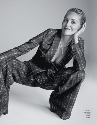 SHARON STONE in Grazia Magazine, Italy May 2020