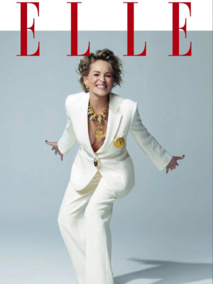 Sharon Stone by Michael Muller for Elle Espana || 2021
