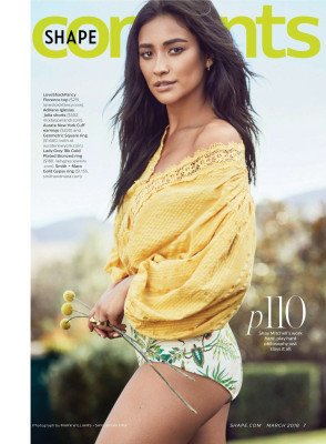 Shay Mitchell - Shape Magazine 2018