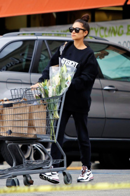Shay Mitchell – Groceries Shopping in Los Angeles 03/16/2020