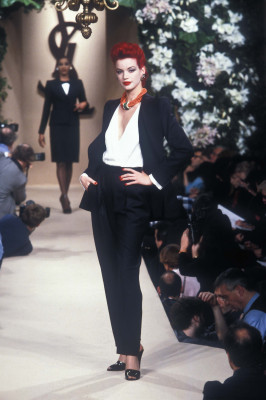 Sibyl Buck ~ Yves Saint Laurent S/S 1996 Couture