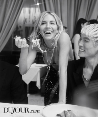 Sienna Miller by Royal Gilbert for DuJour (2022)