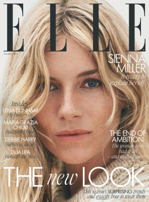 Sienna Miller – ELLE UK Magazine November 2019