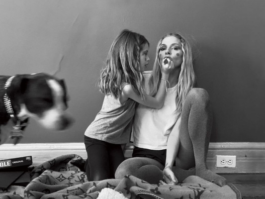 SIENNA MILLER for Vogue Magazine, Postcards from Home, April 2020