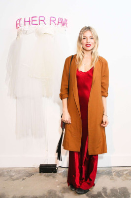 Sienna Miller – Zoe Buckman ‘Imprison Her Soft Hand’ Exhibition in New Jersey