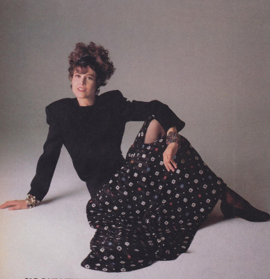 Sigourney Weaver for US Vogue August 1986