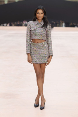 Simone Ashley – Chanel F/W 2025 Fashion Show in Paris 