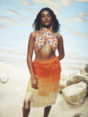 Simone Ashley – Net-A-Porter March 2022