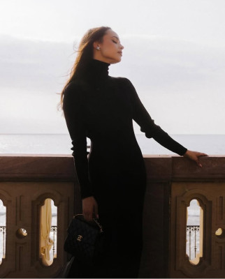 Sofia Carson for “Nouvelles Vagues” Set 2025