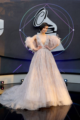 Sofia Carson-22nd Annual Latin Grammy Awards in Las Vegas
