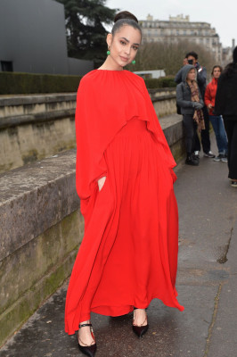 Sofia Carson – Valentino Fashion Show in Paris 