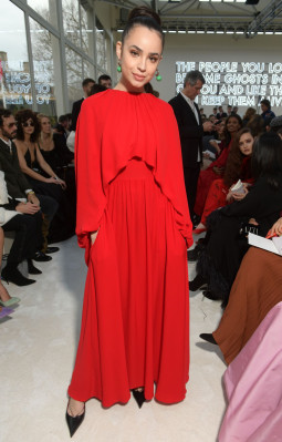 Sofia Carson – Valentino Fashion Show in Paris 