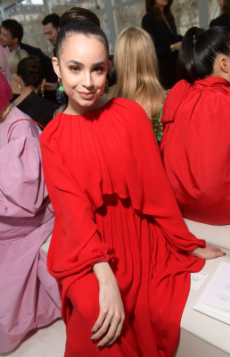 Sofia Carson – Valentino Fashion Show in Paris 