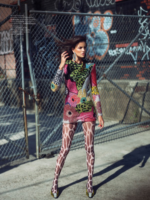 Sofia Resing for Harper's BAZAAR Kazakhstan January 2019