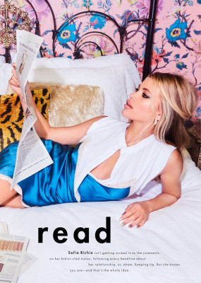 SOFIA RICHIE in Cosmopolitan Magazine, April 2020